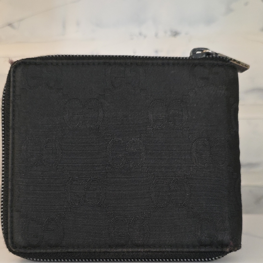 Gucci Black Men's Zipper Wallet - Picture 2 of 9